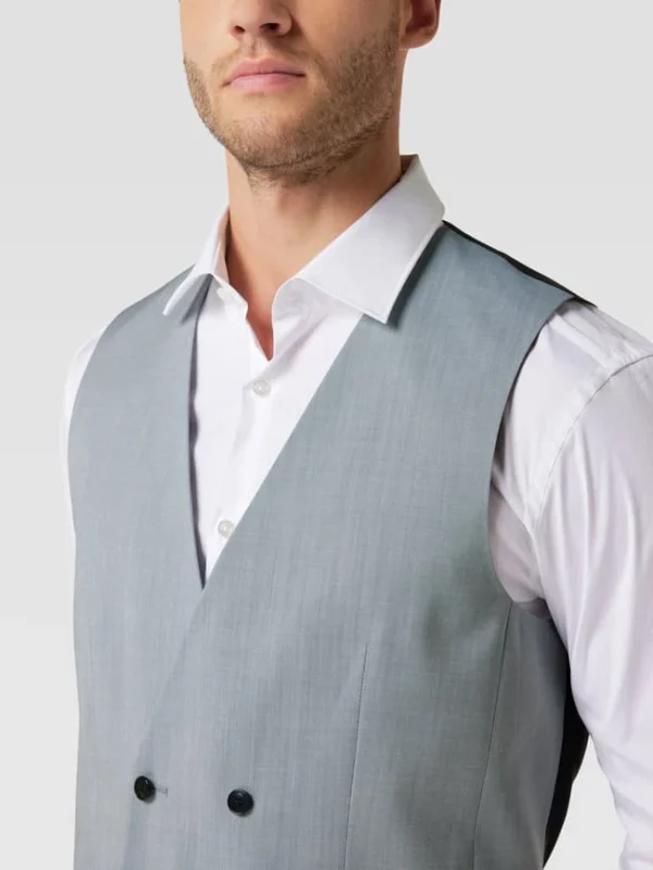 Bester Verkauf ? HUGO Extra Slim Fit Anzug Mit Strukturmuster Modell ‘Arti / Hesten’ – Rauchblau ? 4