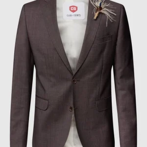 Besorgen ✔️ CG – Club Of Gents 2-Knopf-Sakko Mit Kissing Buttons Modell ‘Paul’ – Rot ? 9