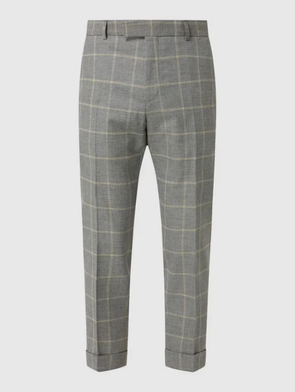 Coupon ✔️ Strellson Relaxed Fit Anzughose Aus Wollmischung Modell ‘Luc’ – Mittelgrau ? 3
