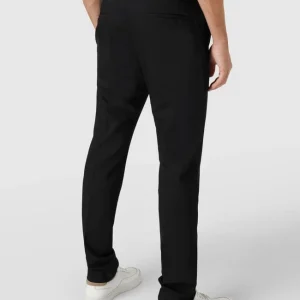 Brandneu ⌛ Strellson Business-Hose Mit Stretch-Anteil – Schwarz ? 15
