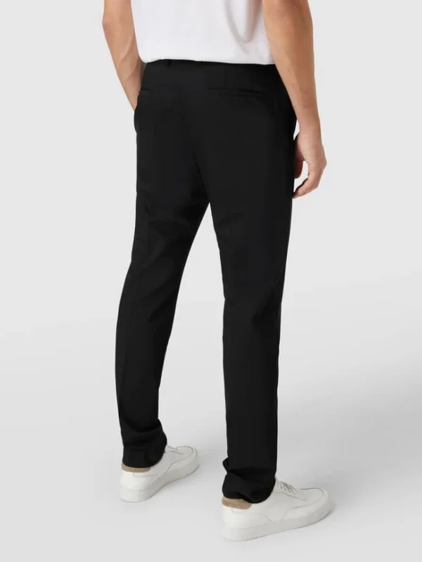 Brandneu ⌛ Strellson Business-Hose Mit Stretch-Anteil – Schwarz ? 6