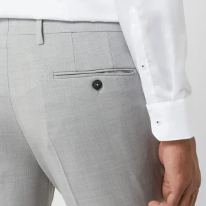 Am billigsten ? Pierre Cardin Anzughose Mit Schurwoll-Anteil Modell ‘Ryan’ – ‘Futureflex’ – Hellgrau ? 11