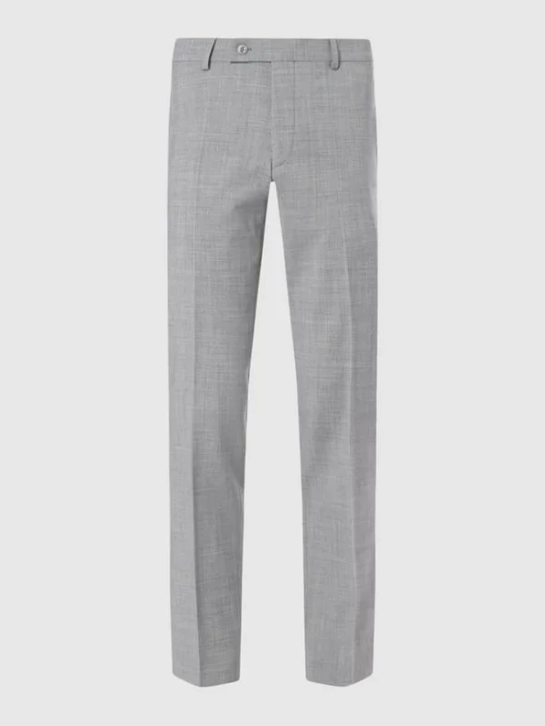 Beste Bewertungen von ? Daniel Hechter Modern Fit Anzughose Mit Stretch-Anteil – Hellgrau ✔️ 1