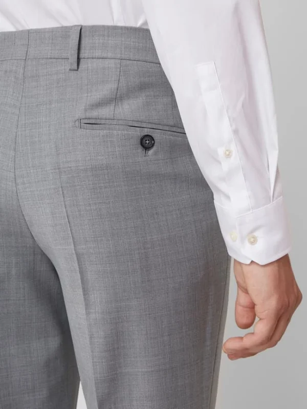 Blitzangebot ⭐ Pierre Cardin Regular Fit Anzughose Aus Schurwollmischung Modell ‘Ryan’ – Hellgrau ? 4