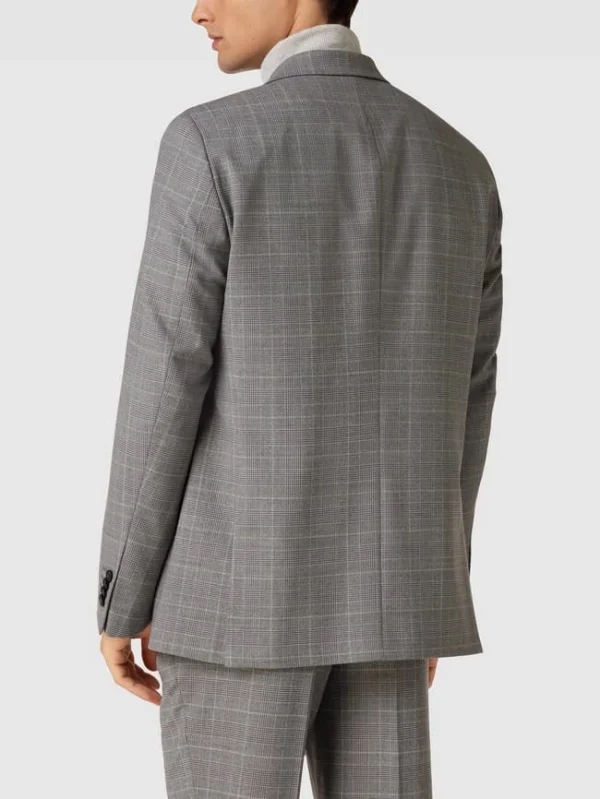 Brandneu ✔️ Pierre Cardin Regular Fit 2-Knopf-Sakko Mit Pattentaschen – Hellgrau ⭐ 6