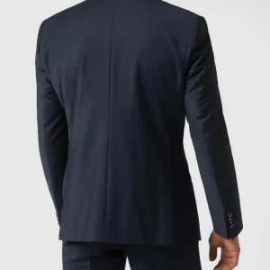 Coupon ? Roy Robson Slim Fit 2-Knopf-Sakko Aus Schurwollmischung – Marineblau ? 16