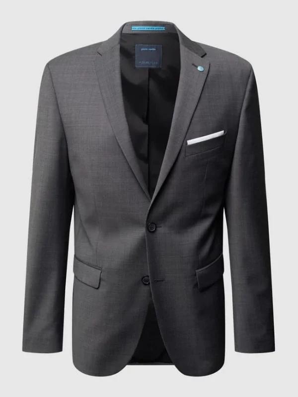 Budget ? Pierre Cardin Regular Fit Sakko Mit Stretch-Anteil Modell ‘Andre’ – ‘Future Flex’ – Mittelgrau ? 3
