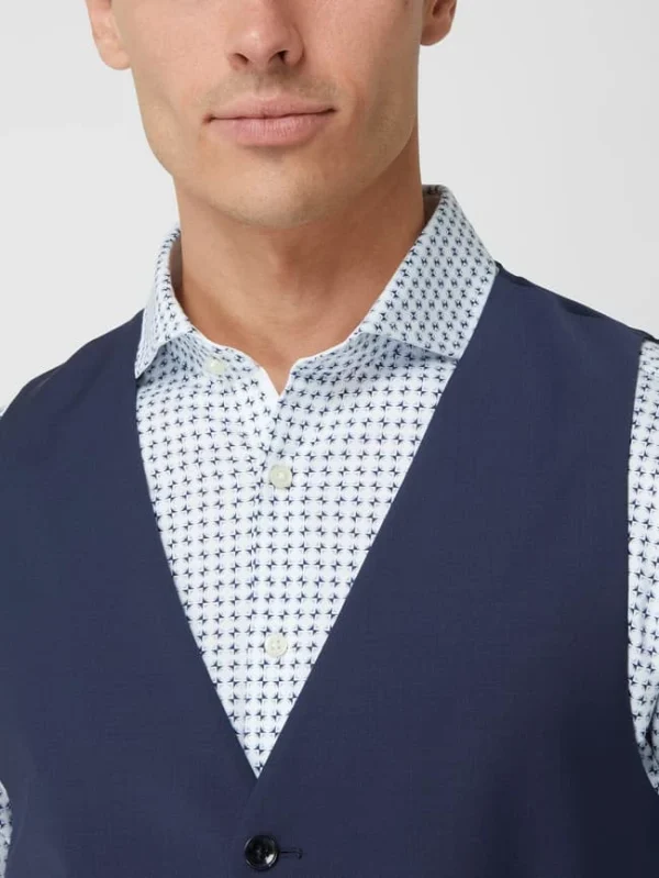 Brandneu ? Strellson Weste Mit Woll-Anteil Modell ‘Ves’ – Marineblau ? 4