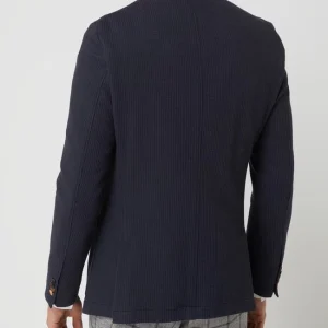 Aktion ? CG – Club Of Gents Slim Fit 2-Knopf-Sakko Aus Jersey Modell ‘Carter’ – Blau ? 17