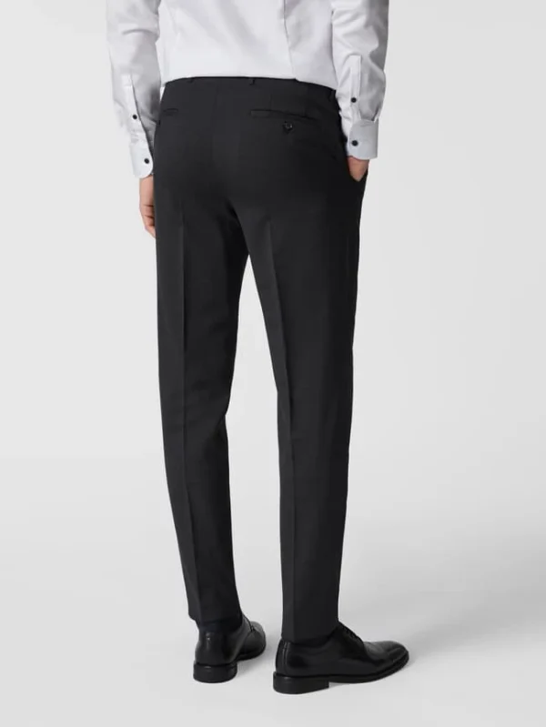 Blitzangebot ✨ Pierre Cardin Anzughose Mit Stretch-Anteil – Anthrazit ? 6