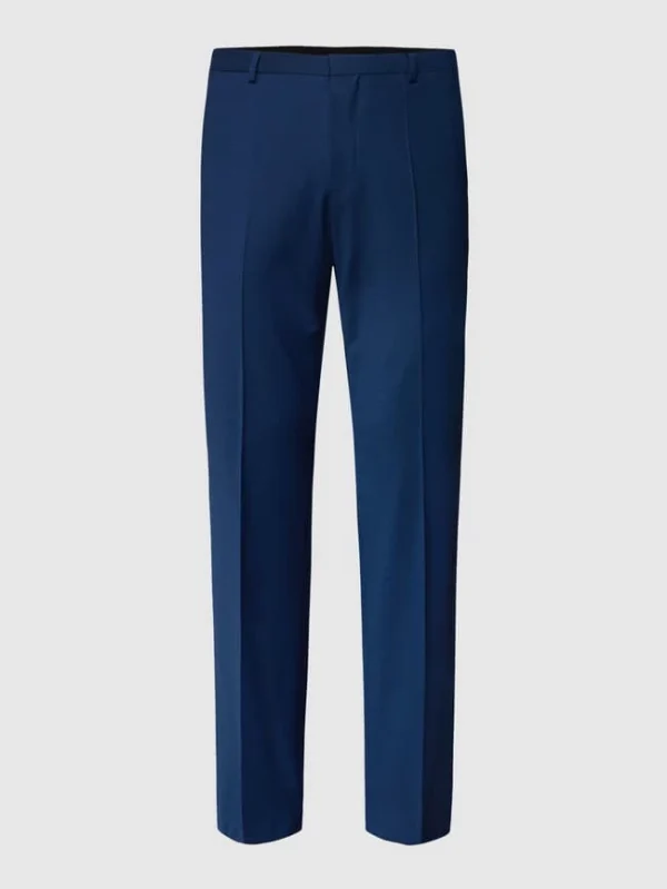 Besorgen ? HUGO Hose Mit Bügelfalten Modell ‘Simmons’ – Royalblau ? 3