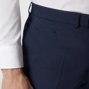 Angebote ? Brax Regular Fit Hose Aus Schurwoll-Mix Mit Stretch-Anteil Modell ‘Enrico’ – Marineblau ? 11