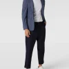 Auslauf ? Baldessarini Slim Fit 2-Knopfsakko Mit Anstecknadel Modell ‘Seba’ – Blau ? 22
