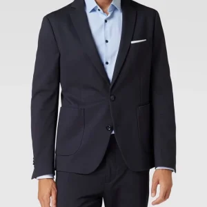 Billig ⭐ Cinque Slim Fit 2-Knopf-Sakko Mit Kissing Buttons Modell ‘CiDati’ – Marineblau ⭐ 13