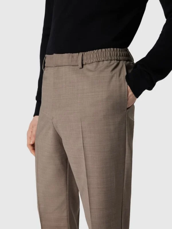 Schlussverkauf ? Tiger Of Sweden Regular Fit Anzughose Mit Woll-Anteil – Mittelbraun ? 4