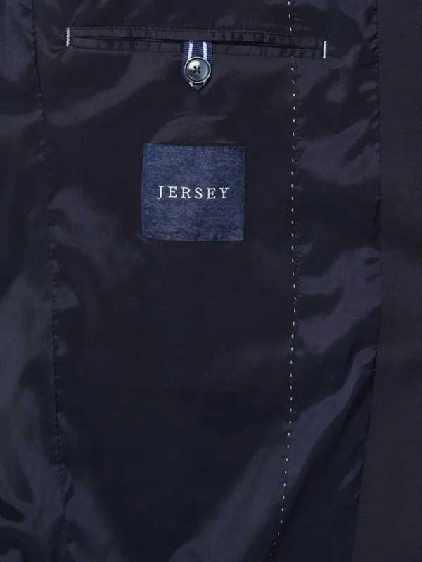 Am billigsten ? DIGEL Modern Fit 2-Knopf-Sakko Aus Jersey Modell ‘Edison’ – Marineblau ✨ 8