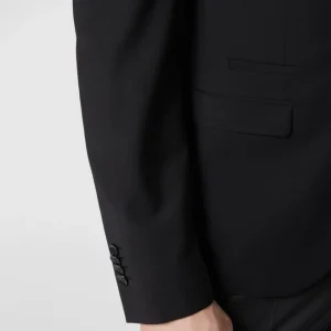 Coupon ? Cinque Slim Fit 2-Knopf-Sakko Mit Stretch-Anteil Modell ‘CiCastello’ – ‘CIPOWERSTRETCH’ – Schwarz ? 11