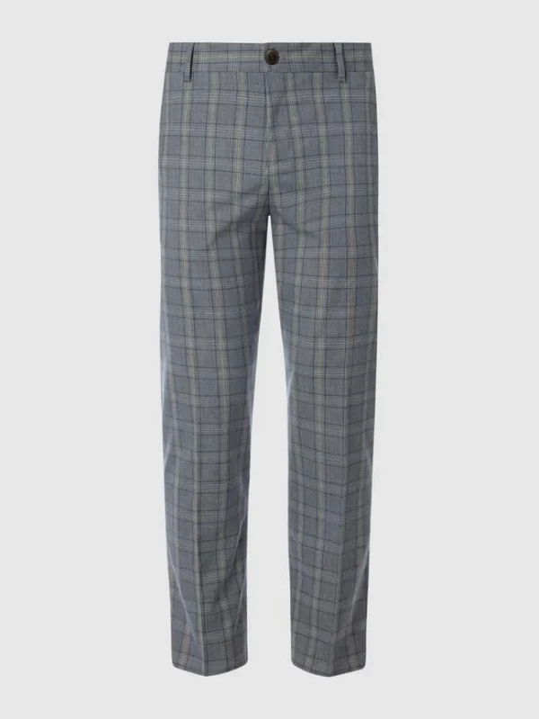 Auslauf ? Selected Homme Slim Fit Anzughose Mit Stretch-Anteil Modell ‘Timelogan’ – Hellblau ? 1