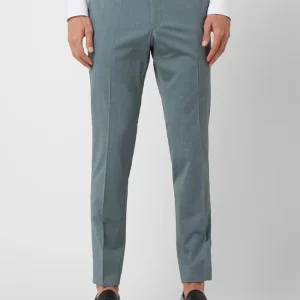 Budget ? Atelier Torino Slim Fit Anzughose Aus Schurwollmischung Modell ‘Cane’ – Grün ? 13