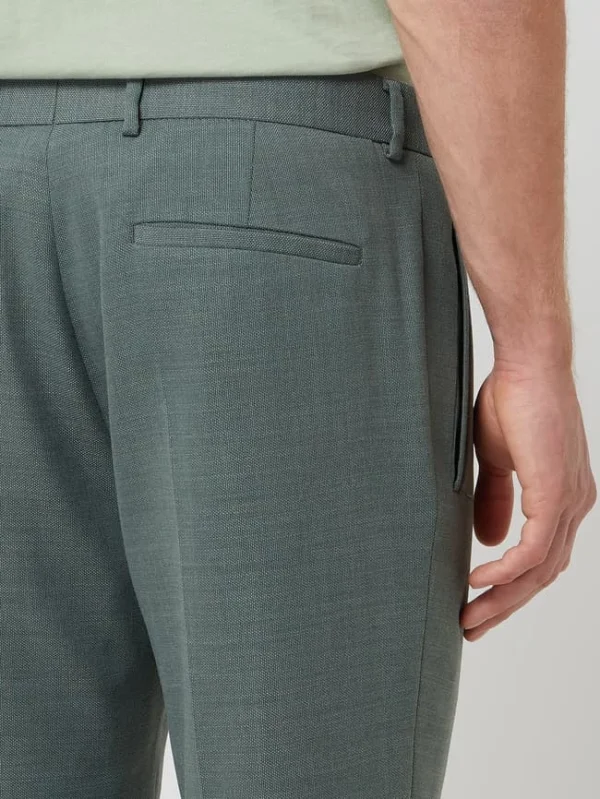 Am billigsten ⌛ Strellson Regular Fit Anzughose Mit Stretch-Anteil Modell ‘Luis’ – Gras Grün ⭐ 4