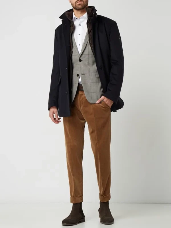 Bestpreis ? Strellson Relaxed Fit Anzughose Aus Cord Modell ‘Luc’ – Camel ✔️ 1