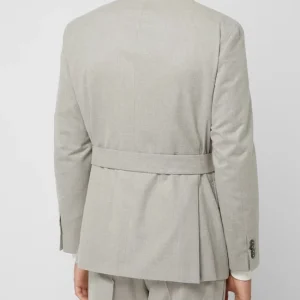 Blitzangebot ? Baldessarini Contemporary Fit Sakko Mit Taillengürtel Modell ‘Carter’ – Beige ? 18