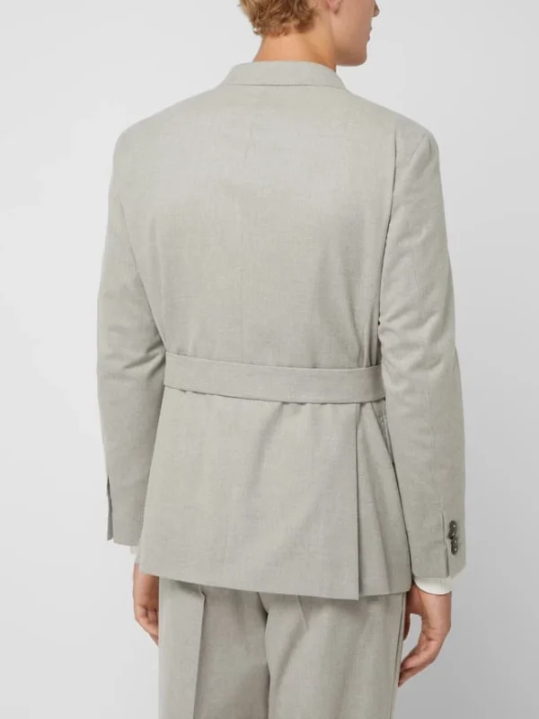 Blitzangebot ? Baldessarini Contemporary Fit Sakko Mit Taillengürtel Modell ‘Carter’ – Beige ? 7