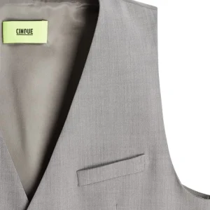Beste Bewertungen von ? Cinque Weste Mit Schurwoll-Anteil Modell ‘Cimonopoli’ – Silber ❤️ 8