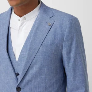 Beste Bewertungen von ? Strellson Slim Fit 2-Knopf-Sakko Mit Leinen-Anteil Modell ‘Acon’ – Hellblau ? 12