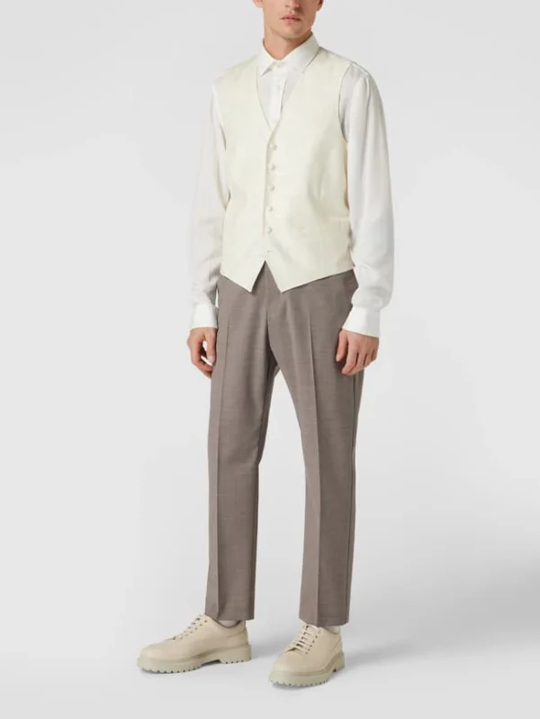 Bester Verkauf ? JOOP! Collection Weste Mit Allover-Muster – Ecru ? 1