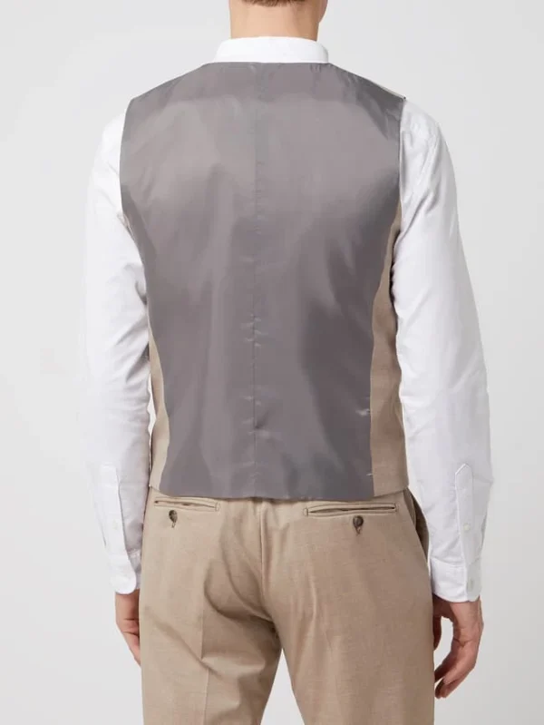 Bester Verkauf ? Selected Homme Slim Fit Weste Mit Stretch-Anteil Modell ‘MyloLogan’ – Sand ? 6