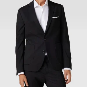 Bester Verkauf ? Cinque Slim Fit 2-Knopf-Sakko Mit Kissing Buttons Modell ‘CiDati’ – Schwarz ✔️ 13