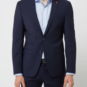 Bestes Angebot ✔️ Roy Robson Extra Slim Fit 2-Knopf-Sakko Aus Schurwollmischung – Marineblau ✔️ 15