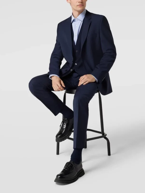 Beste Bewertungen von ✔️ BOSS Weste Mit Paspeltaschen – Marineblau ? 1