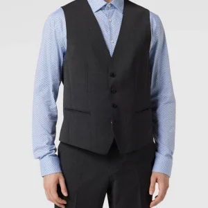 Angebote ? BOSS Weste Mit Paspeltaschen – Anthrazit ? 13