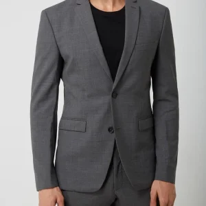 Brandneu ? Esprit Collection Slim Fit 2-Knopf-Sakko Mit Stretch-Anteil – Anthrazit ⌛ 14