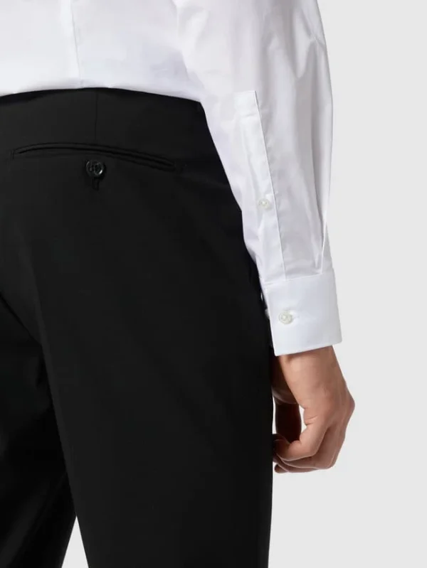 Bester Verkauf ⌛ Selected Homme Anzug-Hose Mit Stretch-Anteil – Schwarz ? 4