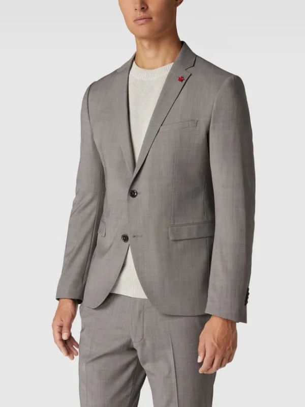 Neu ⭐ Cinque Regular Fit 2-Knopf-Sakko Mit Schurwoll-Anteil Modell ‘Cimonopoli’ – Hellgrau ? 5