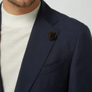 Bester Verkauf ⭐ Windsor Shaped Fit 2-Knopf-Sakko Aus Schurwolle Modell ‘Travel-W’ – Marineblau ? 13