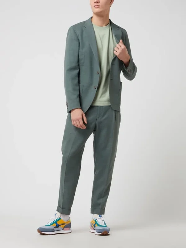 Am billigsten ⌛ Strellson Regular Fit Anzughose Mit Stretch-Anteil Modell ‘Luis’ – Gras Grün ⭐ 1