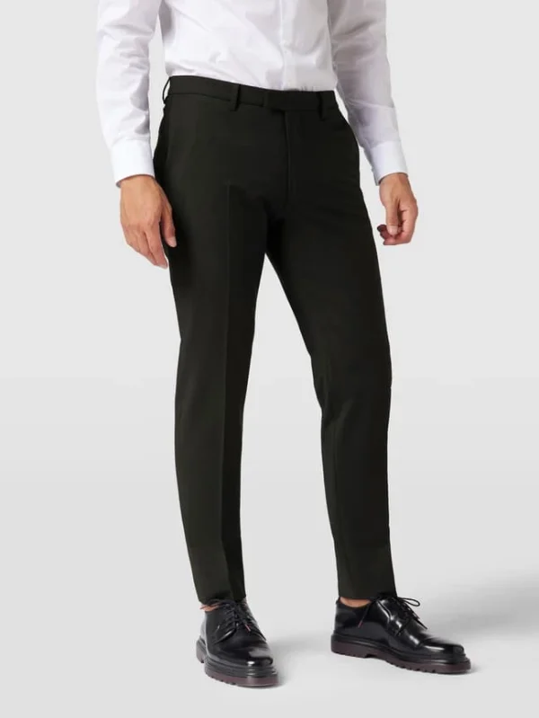 Besorgen ⌛ Drykorn Slim Fit Anzughose Mit Stretch-Anteil Modell ‘Piet’ – ‘Drynamic’ – Schwarz ? 5