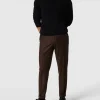Schlussverkauf ? THE KOOPLES Anzugshose Mit Bügelfalten Modell ‘PANTALON SEUL’ – Mittelbraun ? 5