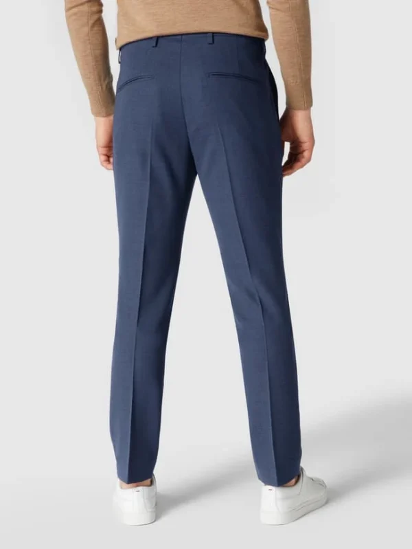 Besorgen ? Tiger Of Sweden Regular Fit Anzughose ‘Traveler’ Mit Stretch-Anteil Modell ‘Thodd’ – Blau ? 6