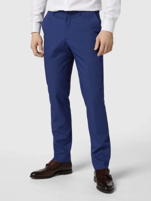 Großhandel ? Montego Anzug-Hose Mit Stretch-Anteil – Royalblau ? 5
