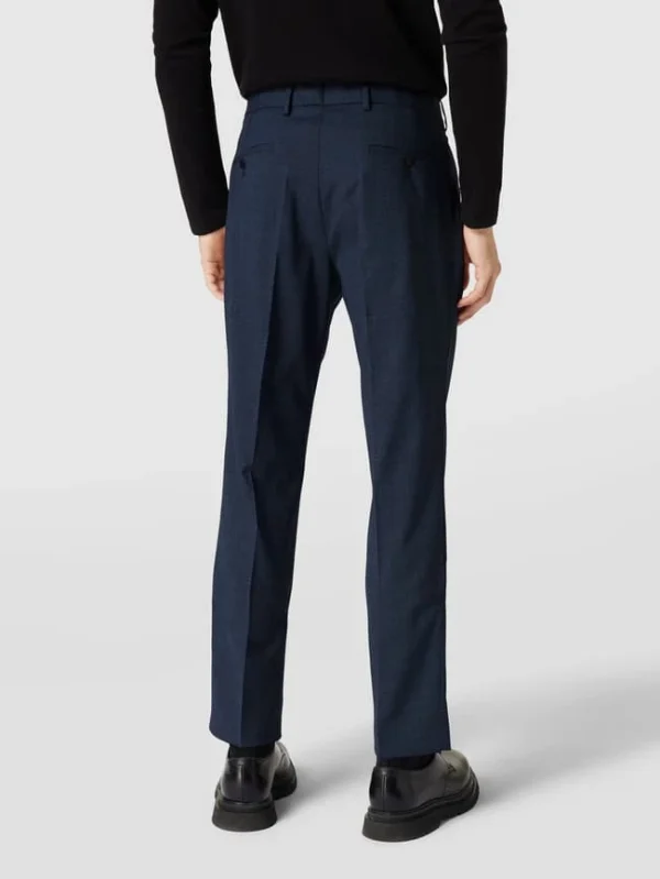 Bestpreis ? CG – Club Of Gents Hose Mit Bundfalten Modell ‘Charlie’ – Blau ? 6