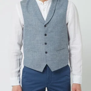 Am billigsten ? CG – Club Of Gents Weste Aus Baumwolle Modell ‘Paddy’ – Marineblau ? 13
