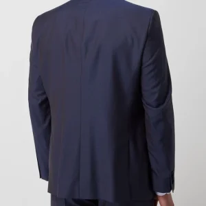 Bestes Angebot ? Pierre Cardin Regular Fit 2-Knopf-Sakko Aus Schurwollmischung Modell ‘Grant’ – ‘Futureflex’ – Marineblau ? 21