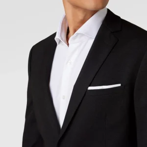 Bester Verkauf ? Cinque Slim Fit 2-Knopf-Sakko Mit Kissing Buttons Modell ‘CiDati’ – Schwarz ✔️ 11