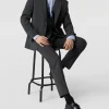 Billig ? BOSS Anzughose In Unifarbenem Design – Anthrazit ? 17