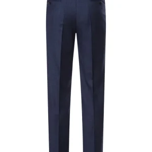 Budget ? DIGEL Modern Fit Anzughose Aus Schurwolle Modell ‘Per’ – Marineblau ? 12